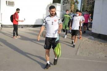 تمرین با نشاط پرسپولیس در چمن طبیعی تاجیکستان