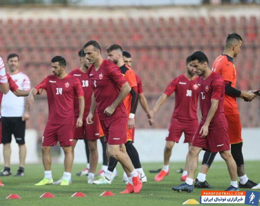 برگزاری اولین تمرین پرسپولیس در دوشنبه ؛ ناظر ازبکستانی AFC مهمان اردوی قرمزها