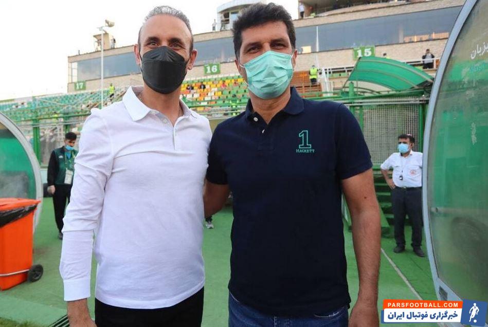 قطعی شدن بازی دوستانه پرسپولیس و پیکان ؛ مجتبی حسینی رفیق یحیی گل محمدی به کمکش آمد !