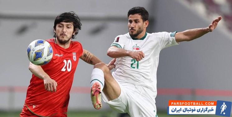 سردار آزمون مهاجم تیم ملی بعد از برد مقابل عراق در صفحه مجازی اقدام به کری خوانی کرد