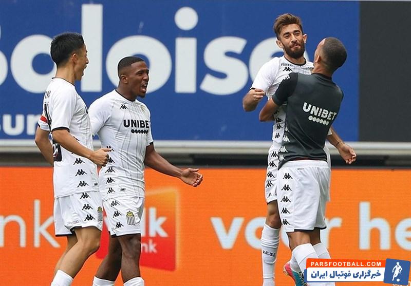 شارلوا 3 - 0 خنت ؛ علی قلی زاده نقش اول برد دراماتیک شارلوا در ژوپیر لیگ بلژیک
