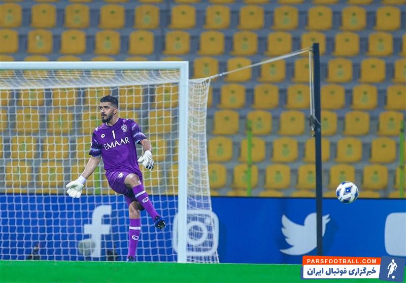 عبدالله المعیوف سنگربان الهلال به رکورد 24 کلین شیت مهدی رحمتی در آسیا رسید