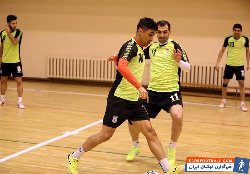 بازگشت حسین طیبی به تمرینات گروهی تیم ملی فوتسال