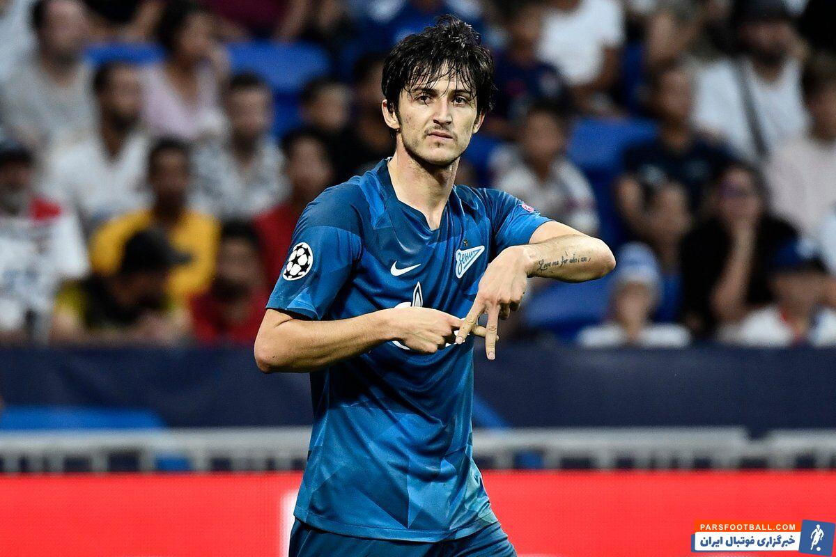 سردار آزمون به عنوان با ارزش ترین بازیکن خارجی شاغل در لیگ روسیه انتخاب شد