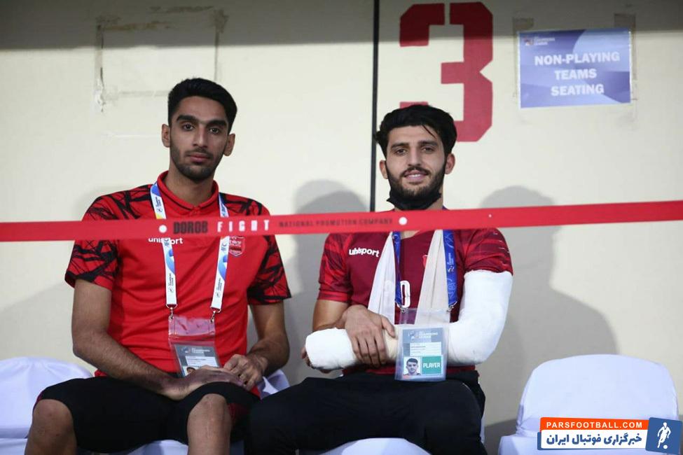 مهدی مهدی خانی مهاجم پرسپولیس ساعد مصدومش را جراحی کرد و مدتی از میادین دور خواهد بود