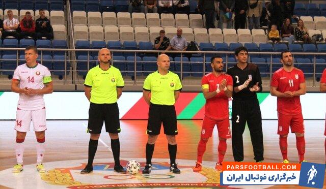دومین پیروزی تیم ملی فوتسال ایران در اردوی بلاروس