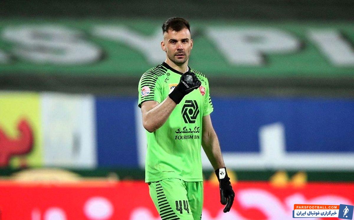 بوژیدار رادوشوویچ دروازه بان پرسپولیس در همین باشگاه فوتبالش را تمام خواهد کرد