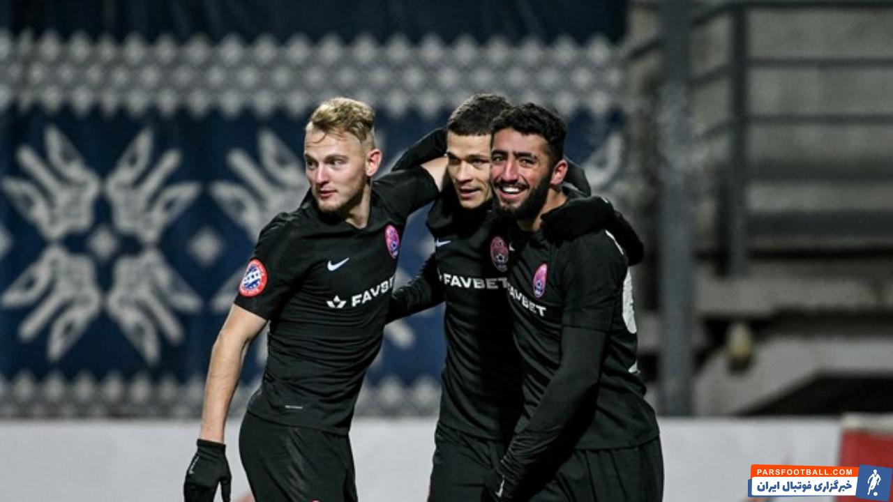 عضله نمایی الماس ایرانی به سبک مارادونامحمد صلاح بعد از سوپرگل تماشایی + سند