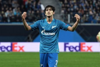 سردار آزمون مهاجم تیم زنیت روسیه با رای هواداران بهترین بازیکن ما هاین باشگاه شد