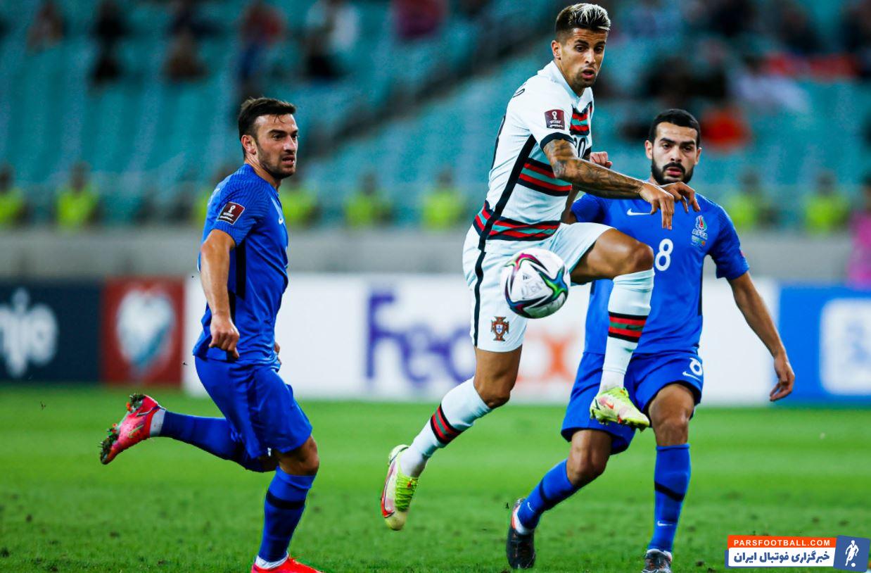 آذربایجان 0 - 3 پرتغال ؛ شکست برابر پرتغال با 2 ایرانی؛ حجت حق وردی و علی قربانی برای آذربایجان بازی کردند