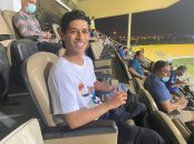 مهدی قایدی تماشاگر ویژه بازی استقلال و الهلال در لیگ قهرمانان آسیا