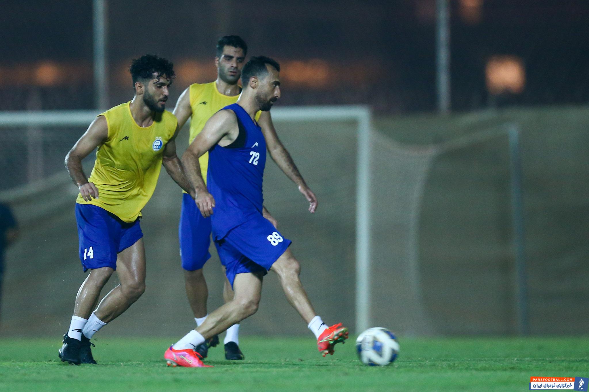 امین قاسمی نژاد آماده حضور در ترکیب اصلی استقلال برای دیدار با الهلال