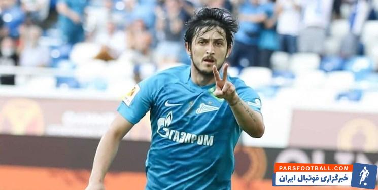 خوشحالی سردار آزمون از دریافت جایزه بهترین بازیکن ماه زنیت