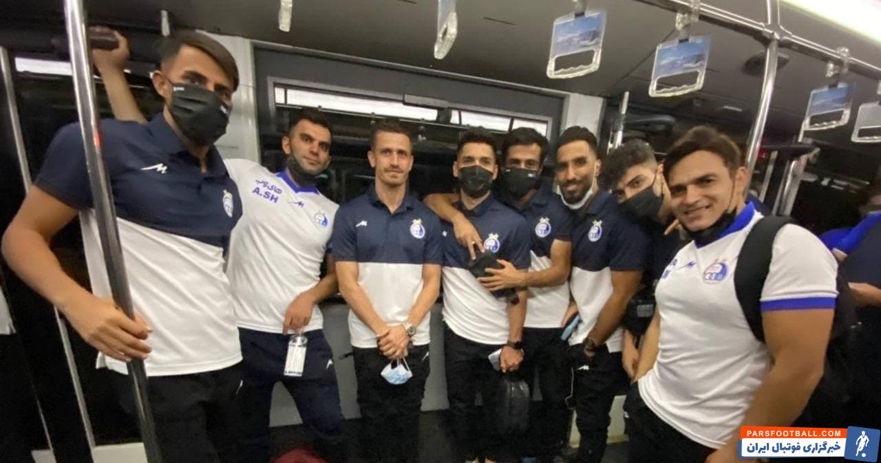 کاروان استقلال، تهران را برای بازی با الهلال به مقصد دبی ترک کرد