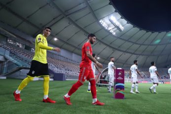 تماشاگر ویژه بازی ایران و عراق در قطر