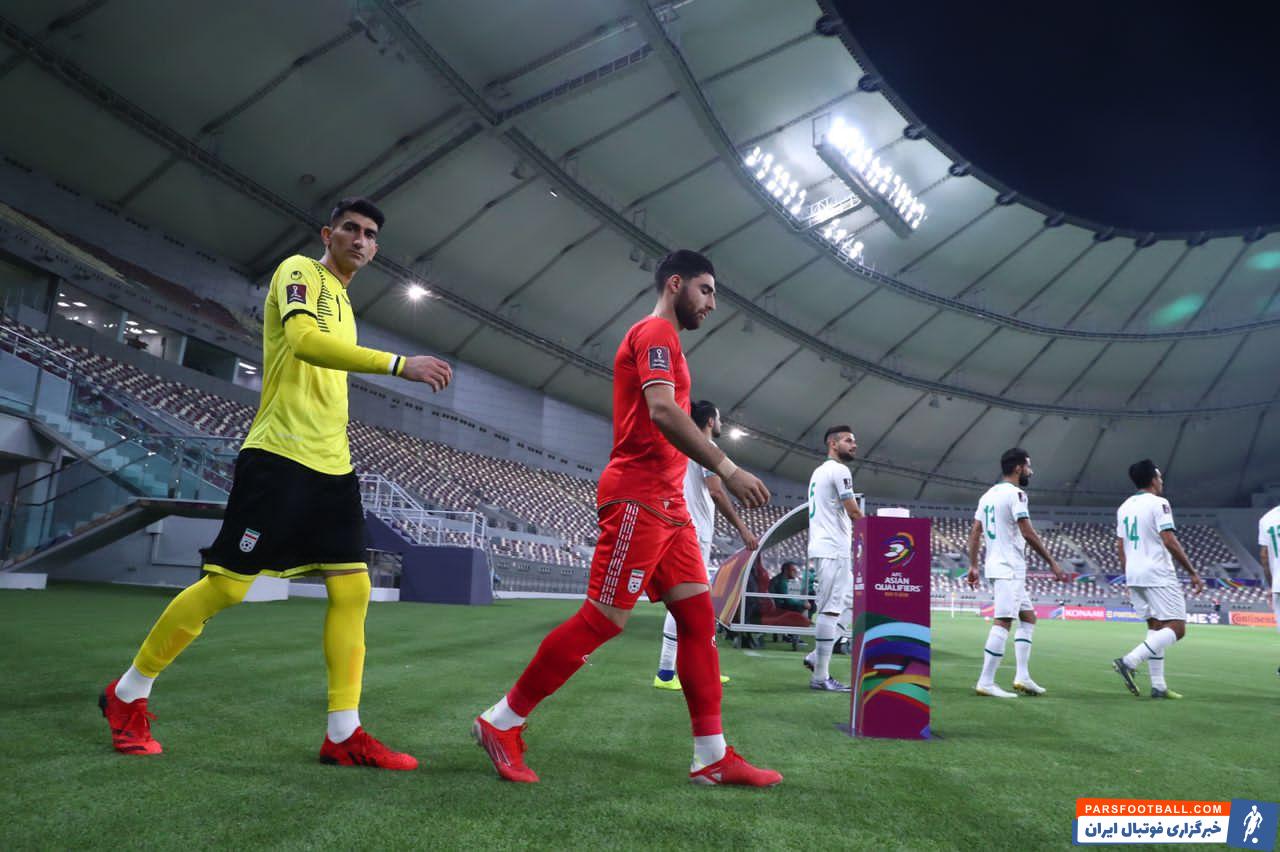 تماشاگر ویژه بازی ایران و عراق در قطر