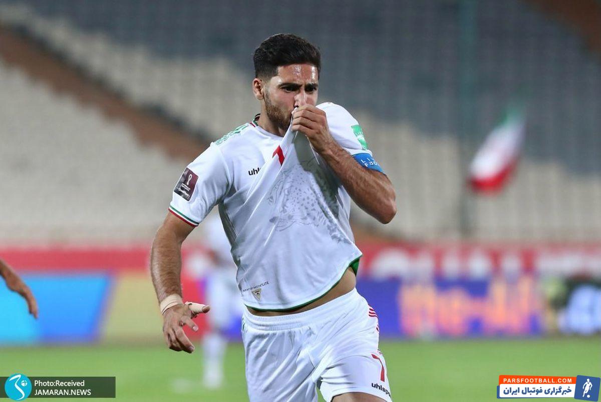 علیرضا جهانبخش مقابل سوریه گلزنی کرد و با واکنش تیم فاینورد هلند همراه شد