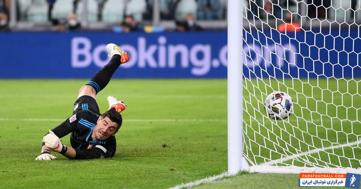 واکنش تیبو کورتوا به دیدار ایتالیا و بلژیک