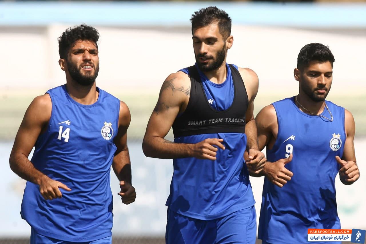 نیکنفس و سلمانی خود را برای مسابقه اول لیگ برتر مقابل هوادار تهران آماده می کنند و مشکلی برای همراهی استقلال نخواهند داشت.