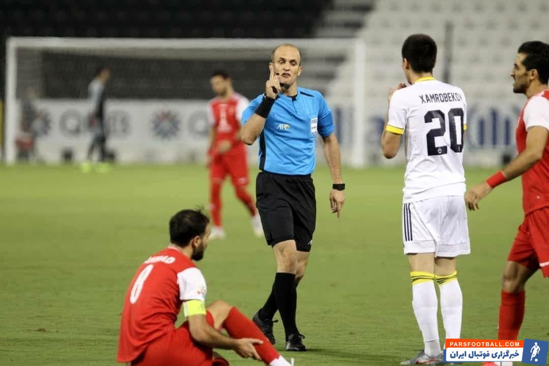 داور دیدار پرسپولیس و الهلال