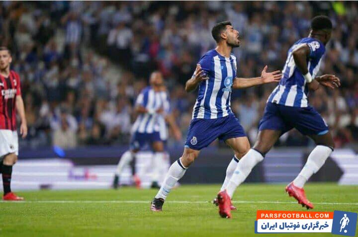 مهدی طارمی پسر توقف ناپذیر فوتبال ایران ؛ درخشش این بار مقابل میلان