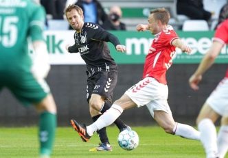 سعید عزت اللهی ؛ شکست 3 بر 2 ویل بولدکلوب مقابل تیم بروندبی در سوپرلیگ دانمارک