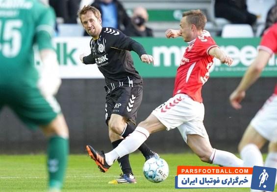 سعید عزت اللهی ؛ شکست 3 بر 2 ویل بولدکلوب مقابل تیم بروندبی در سوپرلیگ دانمارک