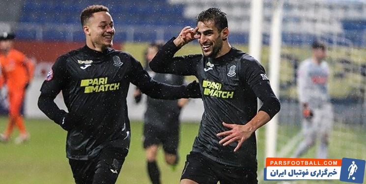 شهاب زاهدی با گلزنی خودش تیم زوریا لوهانسک را به مرحله بعدی جام حذفی فرستاد