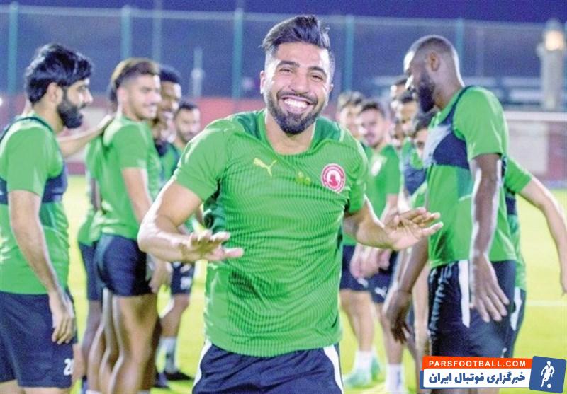 فرشید اسماعیلی در تمرینات العربی