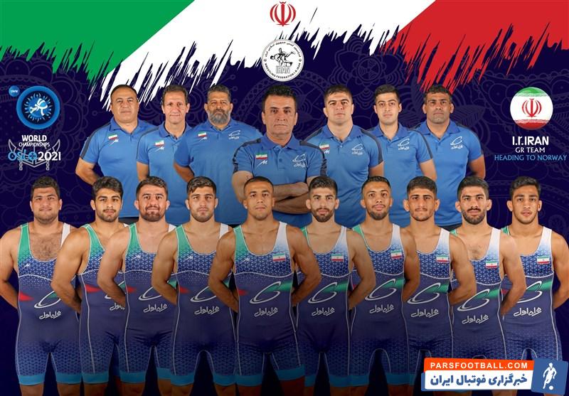 بازگشت تیم ملی کشتی فرنگی به ایران با استقبال پرشور مردم