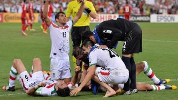 بازیکنان تیم ملی به دنبال گلزنی به امارات