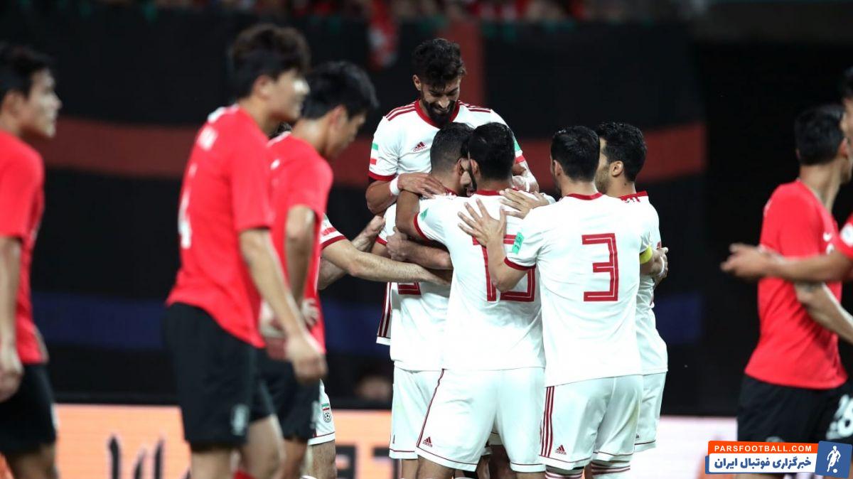 دیدار تیم ملی ایران و تیم ملی کره جنوبی