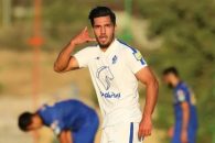 شادی گل ستاره استقلالی به سبک لوئیس سوارز + سند