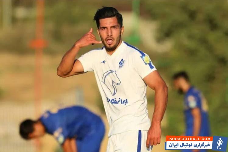 شادی گل ستاره استقلالی به سبک لوئیس سوارز + سند