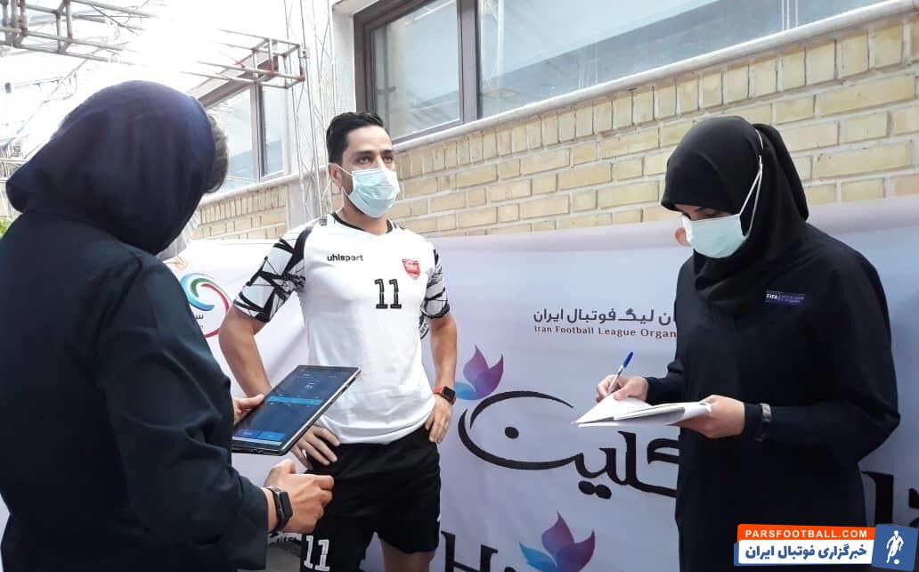 بازیکنان تیم پرسپولیس امروز برای پشت سر گذاشتن تستهای پزشکی پیش از شروع فصل ۱۴۰۱-۱۴۰۰ در ساختمان ایفمارک حضور یافتند.
