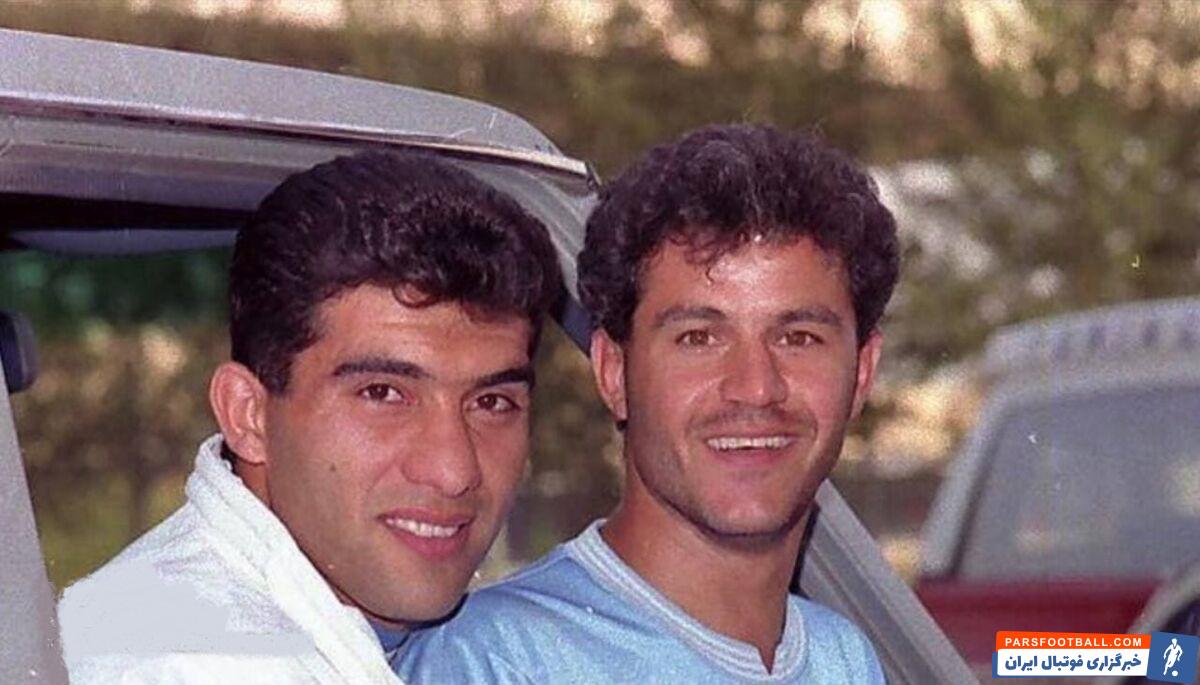 برخی عکس ها در فوتبال ایران خاطرات جالبی را زنده می کنند. درست مثل همین عکس از فرشاد پیوس و احمدرضا عابدزاده که از آنها خاطرات زیادی داریم.