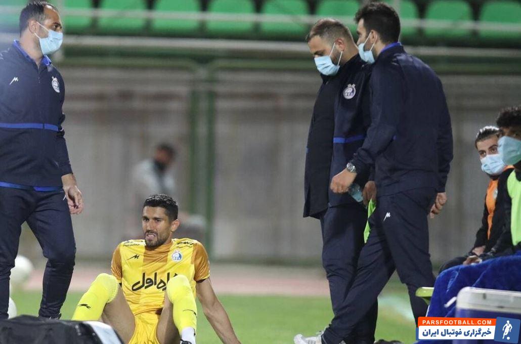 سید حسین حسینی : مصدومیت کهنه از بازی های استقلال در آسیا باعث شد نتونم مقابل ذوب آهن ادامه بدهم