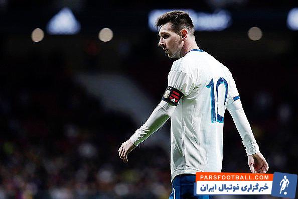 عبور لیونل مسی از پله