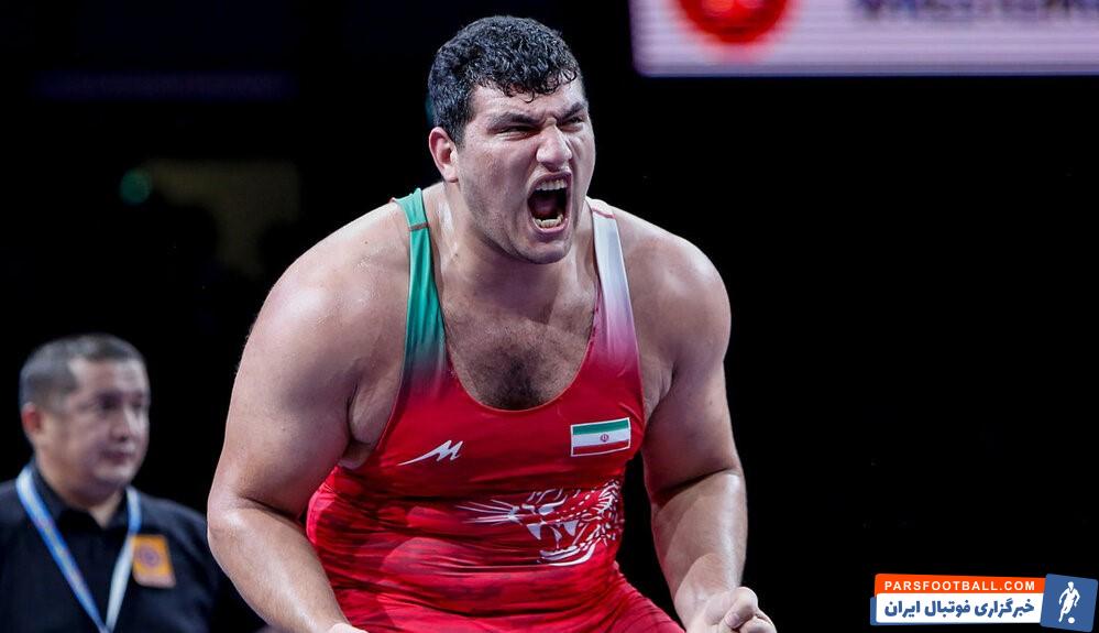 یوسفی اولین طلایی تاریخ سنگین وزن کشتی فرنگی ایران