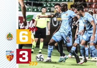 شکست 6 بر 3 کایسری اسپور مقابل آلانیا در هفته نهم سوپرلیگ ترکیه و شب گل به خودی سید مجید حسینی