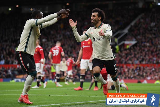 پیروزی 5 بر 0 لیورپول در زمین منچستریونایتد با درخشش دوباره محمد صلاح