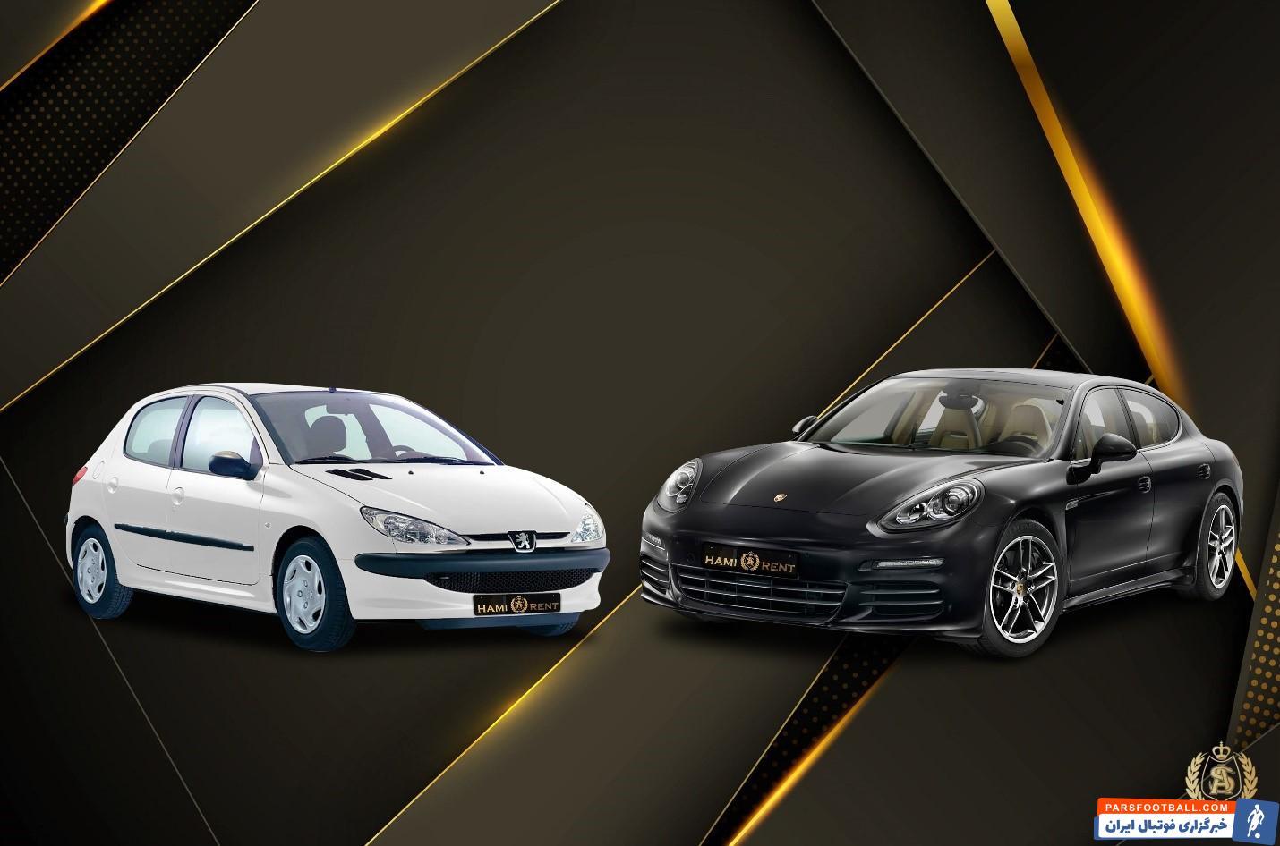 جا به جایی 206 با پورشه ممکن شد؛ جا به جایی خودرو ایرانی و چینی با خودروی لوکس چیست؟