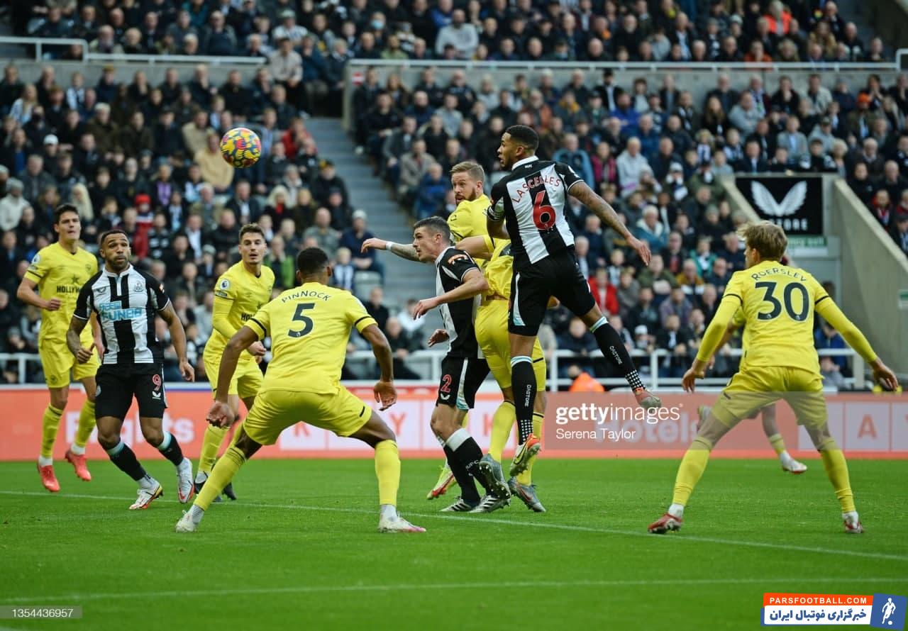 نیوکاسل 3 - 3 برنتفورد ؛ تک امتیاز یاران سامان قدوس در بازی جذاب لیگ برتر انگلیس