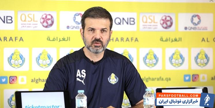 آندره آ استراماچونی سرمربی الغرافه برای یاران خلیل زاده خط و نشان کشید