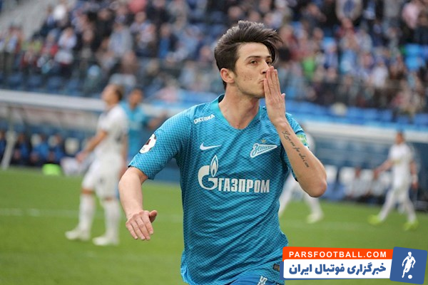 سردار آزمون مهاجم تیم زنیت وضعیت نامشخصی برای دیدار با زسکا مسکو دارد