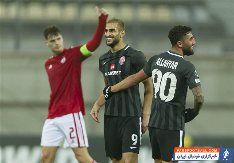 برتری 1 بر 0 زوریا مقابل اولکساندریا در حضور اللهیار صیادمنش و شهاب زاهدی