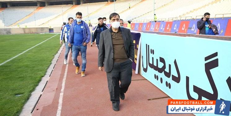 تبلیغات محیطی بازی استقلال و نساجی زیر ذره بین مصطفی آجورلو