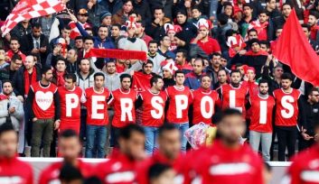 هواداران پرسپولیس در ورزشگاه آزادی