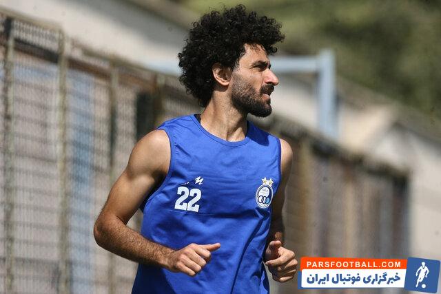 غیبت بابک مرادی در تمرینات استقلال