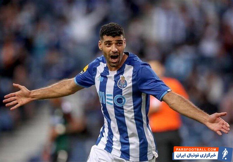 مهدی طارمی روی پوستر سازمان لیگ پرتغال برای بازی مقابل میلان قرار گرفت